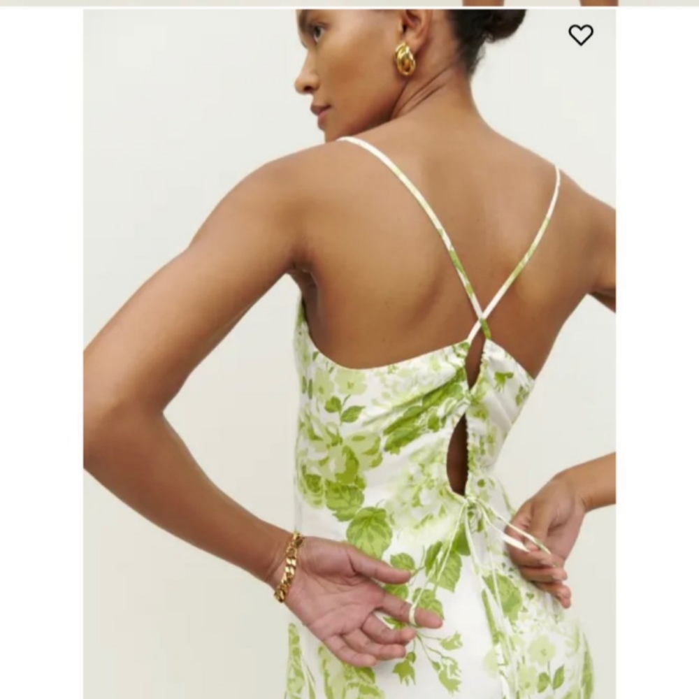 Reformation Dover Dress In Rialto - Picture 2 of 6